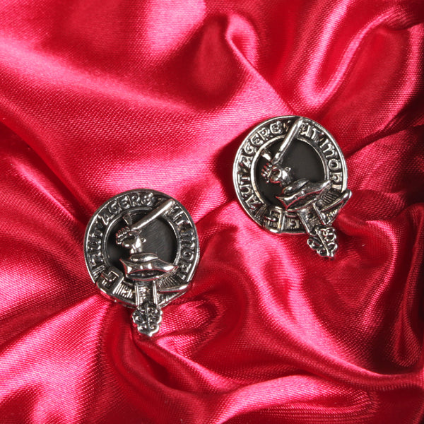 Art Pewter Cufflinks Barclay