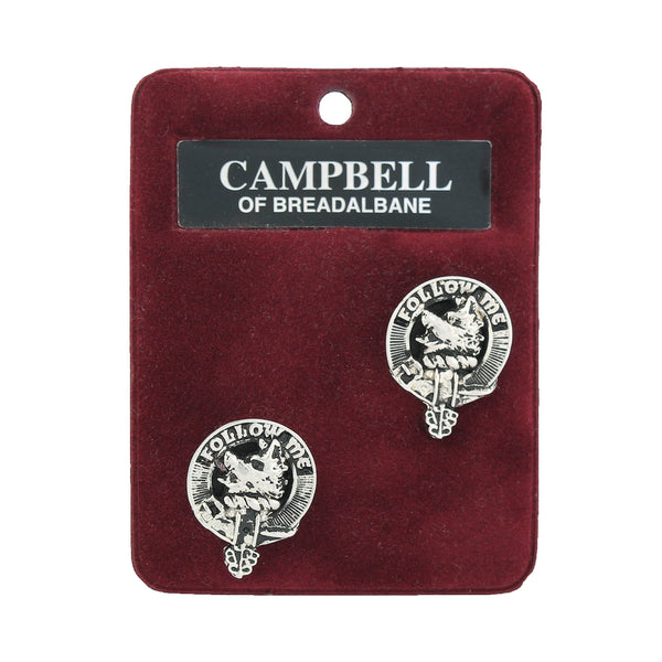 Art Pewter Cufflinks Campbell Of Breadalbane