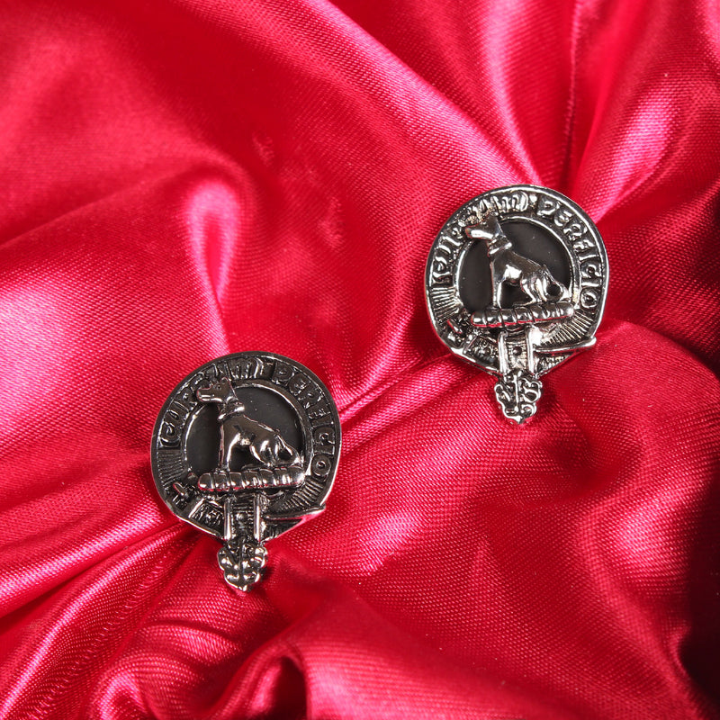 Art Pewter Cufflinks Hunter