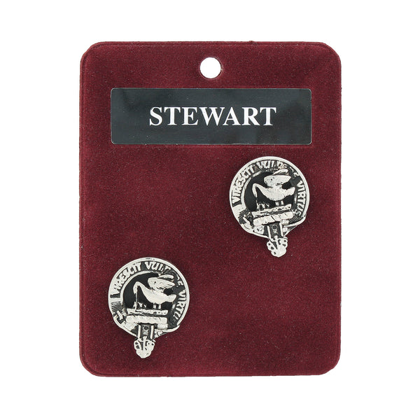 Art Pewter Cufflinks Stewart