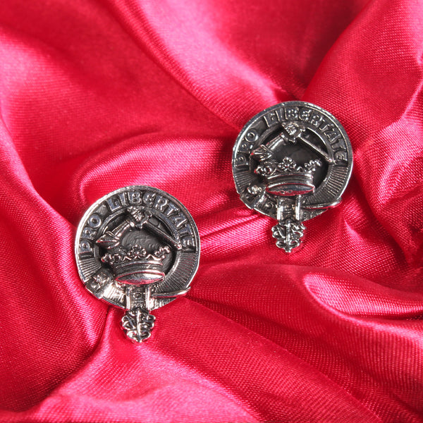 Art Pewter Cufflinks Wallace