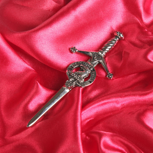 Art Pewter Kilt Pin Baird