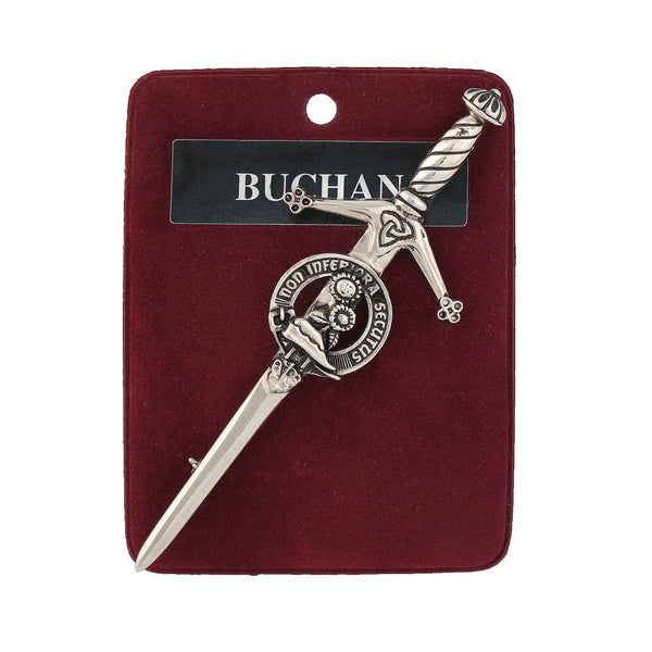 Art Pewter Kilt Pin Buchan