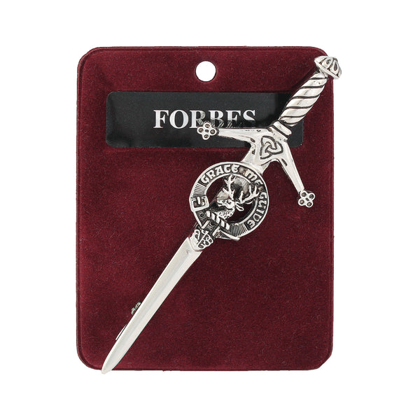 Art Pewter Kilt Pin Forbes