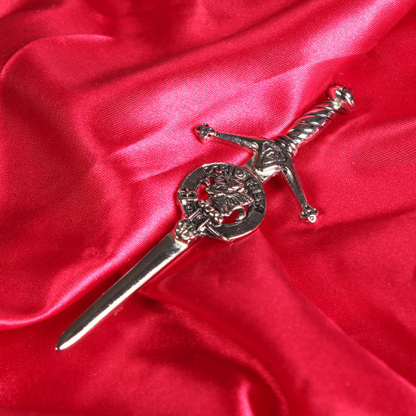 Art Pewter Kilt Pin Leslie