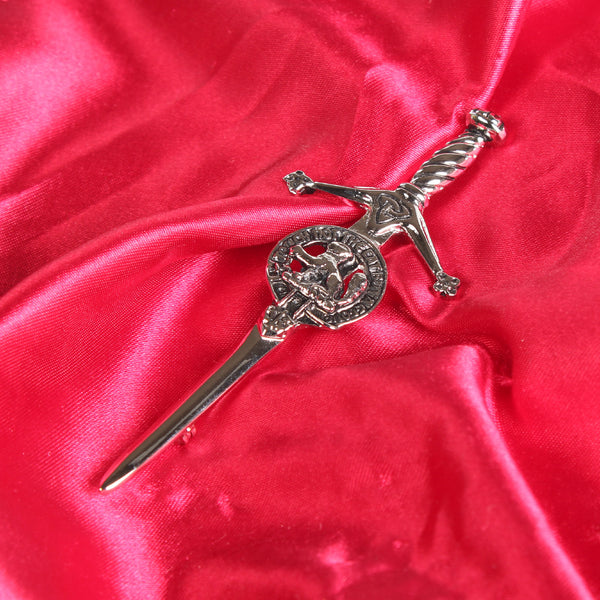 Art Pewter Kilt Pin Macpherson