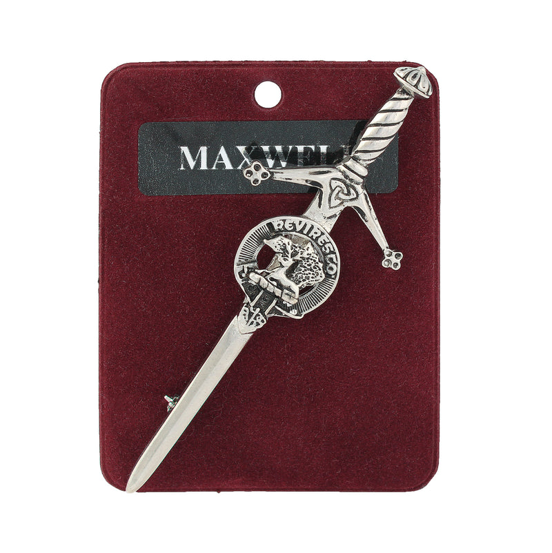 Art Pewter Kilt Pin Maxwell