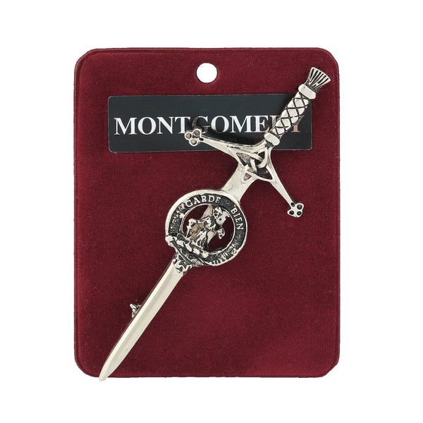 Art Pewter Kilt Pin Montgomery