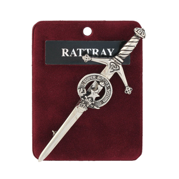 Art Pewter Kilt Pin Rattray