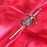 Art Pewter Kilt Pin Scots Thistle