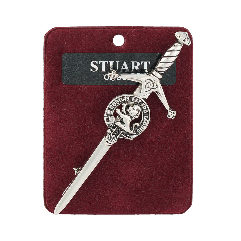 Art Pewter Kilt Pin Stuart Of Bute