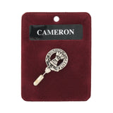 Art Pewter Lapel Pin Cameron