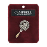 Art Pewter Lapel Pin Campbell Of Breadalbane