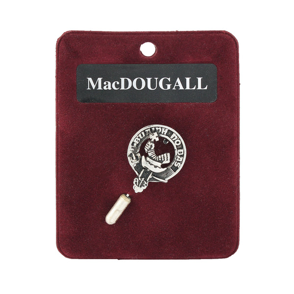 Art Pewter Lapel Pin Macdougall