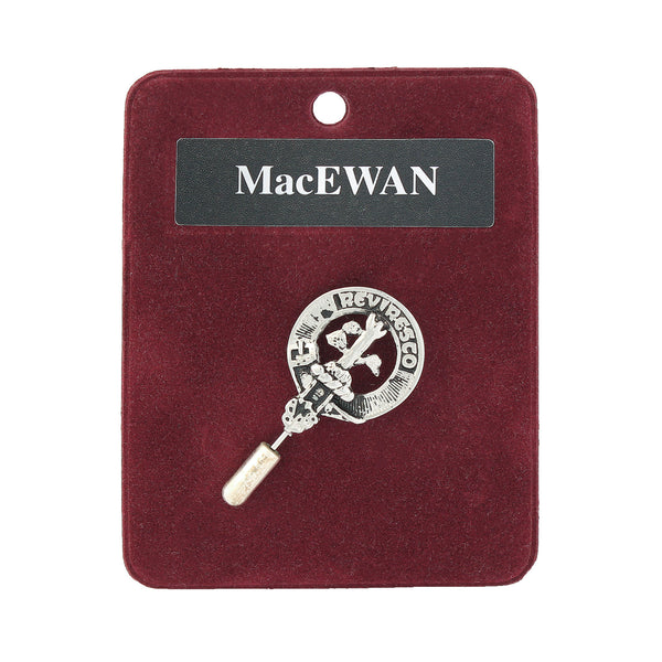 Art Pewter Lapel Pin Macewan