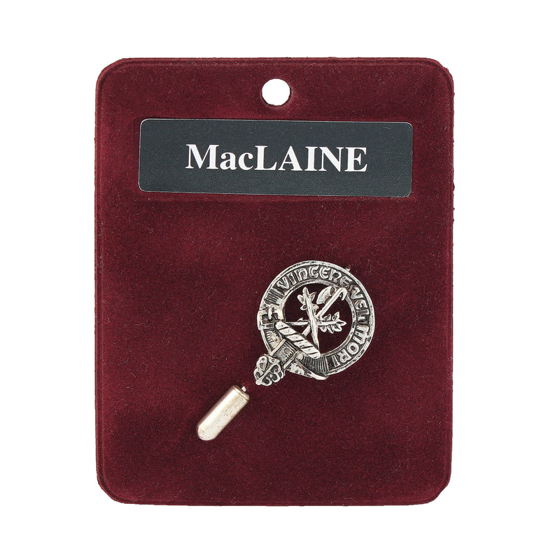 Art Pewter Lapel Pin Maclaine