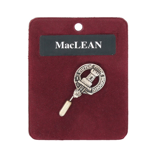 Art Pewter Lapel Pin Maclean