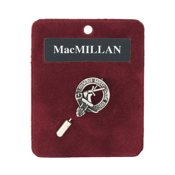 Art Pewter Lapel Pin Macmillan