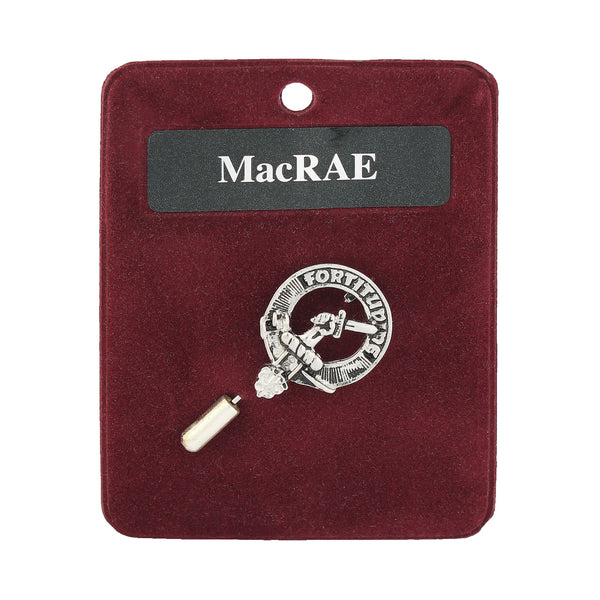 Art Pewter Lapel Pin Macrae