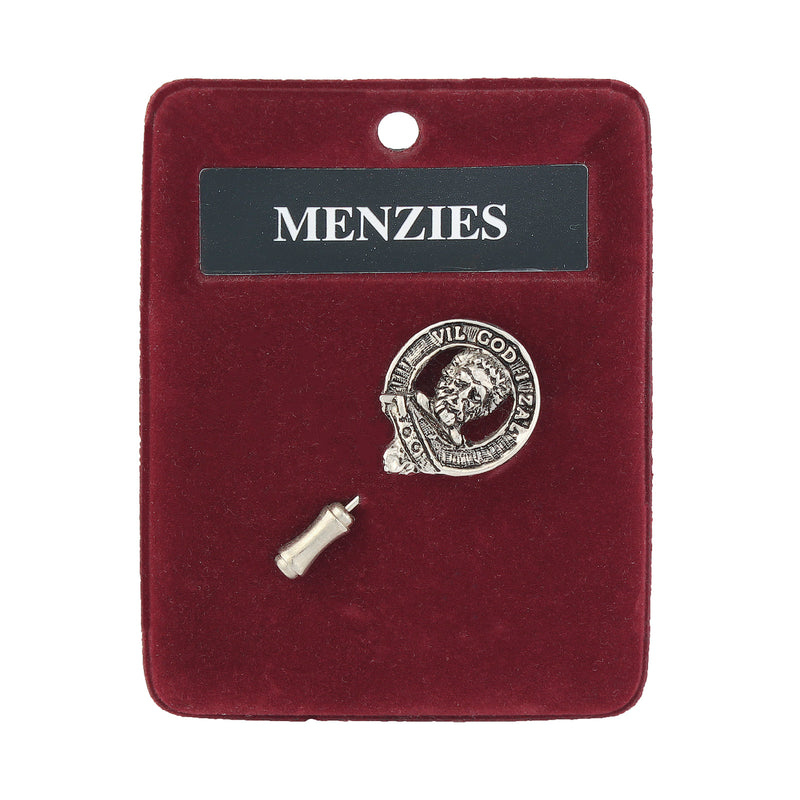 Art Pewter Lapel Pin Menzies