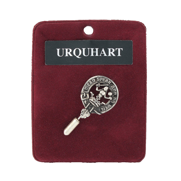 Art Pewter Lapel Pin Urquhart