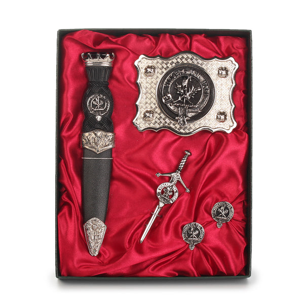 Clan Gift Set (Ckp Ccl Sd/Ct Buckle) Maclaine