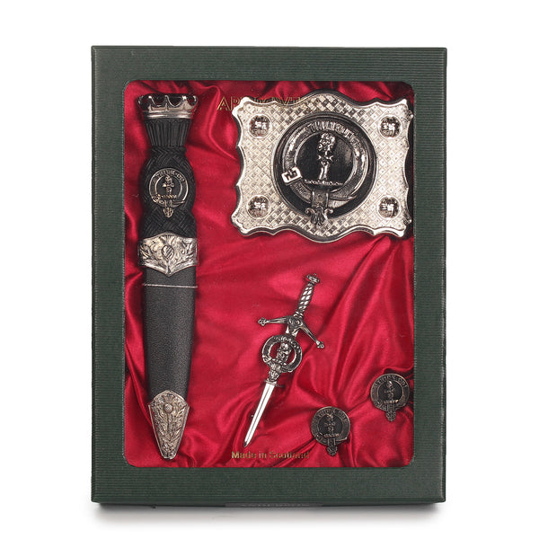 Clan Gift Set (Ckp Ccl Sd/Ct Buckle) Maclellan