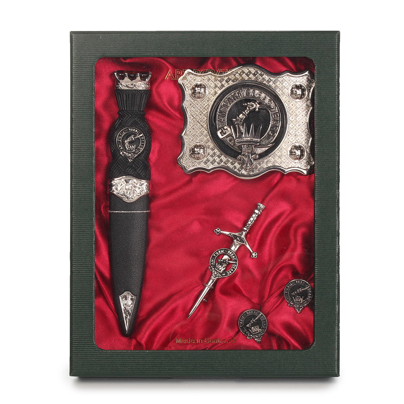 Clan Gift Set (Ckp Ccl Sd/Ct Buckle) Macquarrie