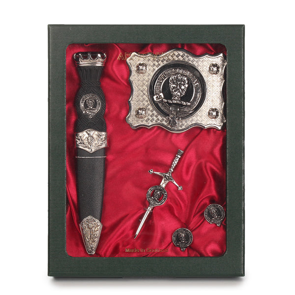 Clan Gift Set (Ckp Ccl Sd/Ct Buckle) Menzies