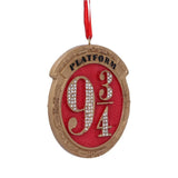 Hp Platform 9 3/4 Hanging Ornament