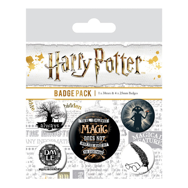 Badge Pack Harry Potter (Symbols)