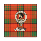 Clan Glass Coaster Adair