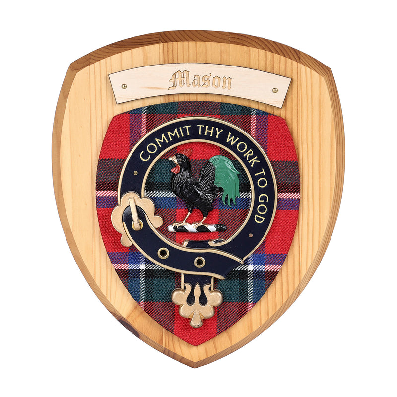 Clan Wall Plaque Mason