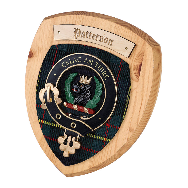 Clan Wall Plaque Patterson