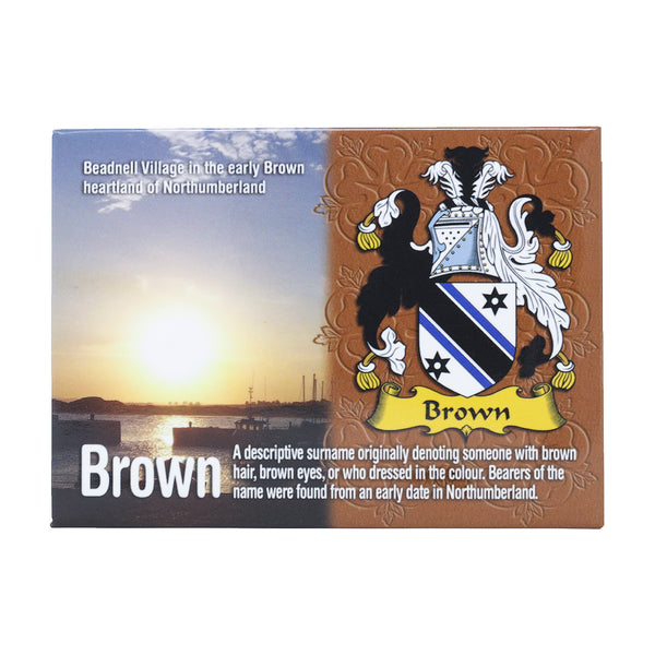 Clan/Family  Scenic Magnet Brown E