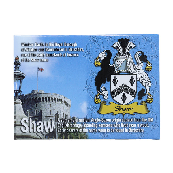 Clan/Family  Scenic Magnet Shaw E