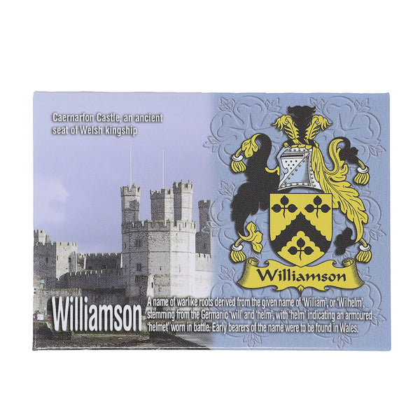 Clan/Family  Scenic Magnet Williamson E