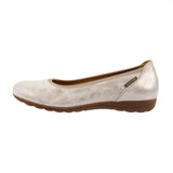 Women's Emilie Leather Ballerina Light Sand