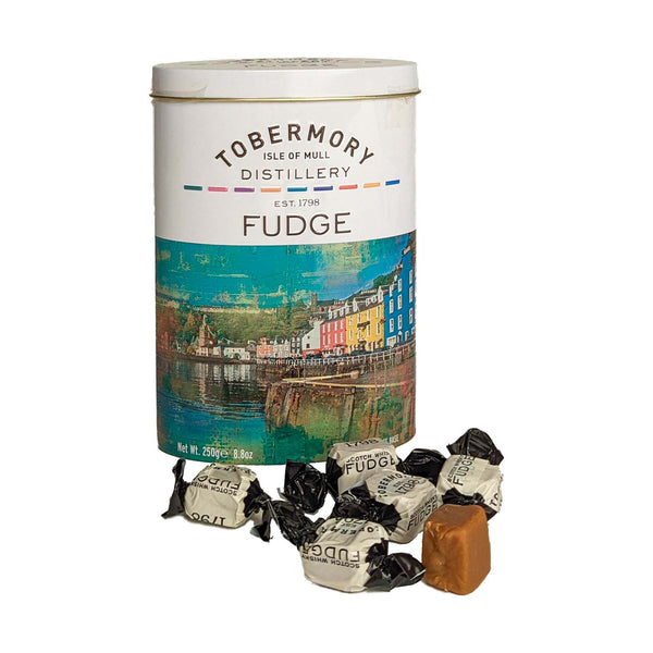 Tobermory Malt Whisky Fudge Tin  (Black)