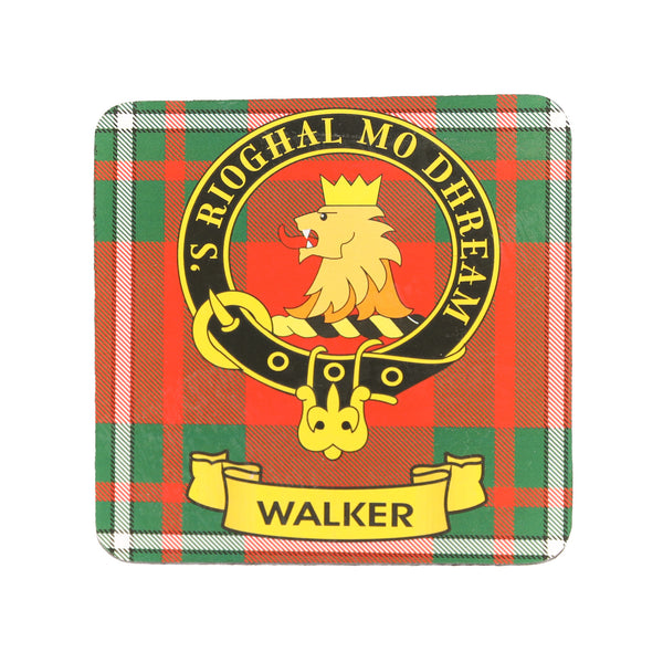 Kc Clan Square Cork Coaster Walker