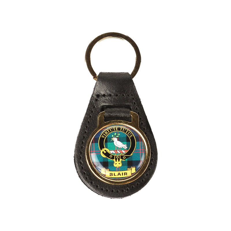 Kc Clan Leather Key Fob Blair