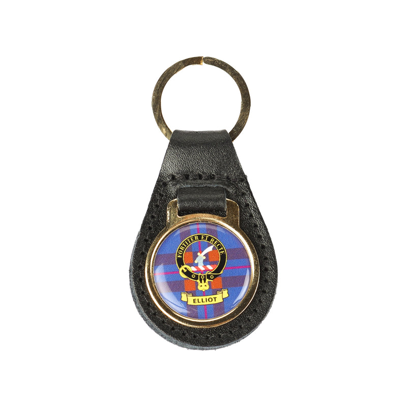 Kc Clan Leather Key Fob Elliot