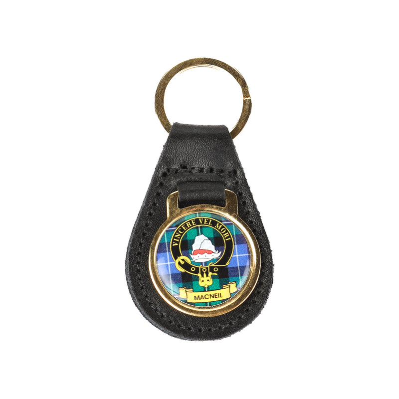 Kc Clan Leather Key Fob Macneil