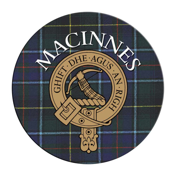 Kc Clan Square Cork Coaster Macinnes