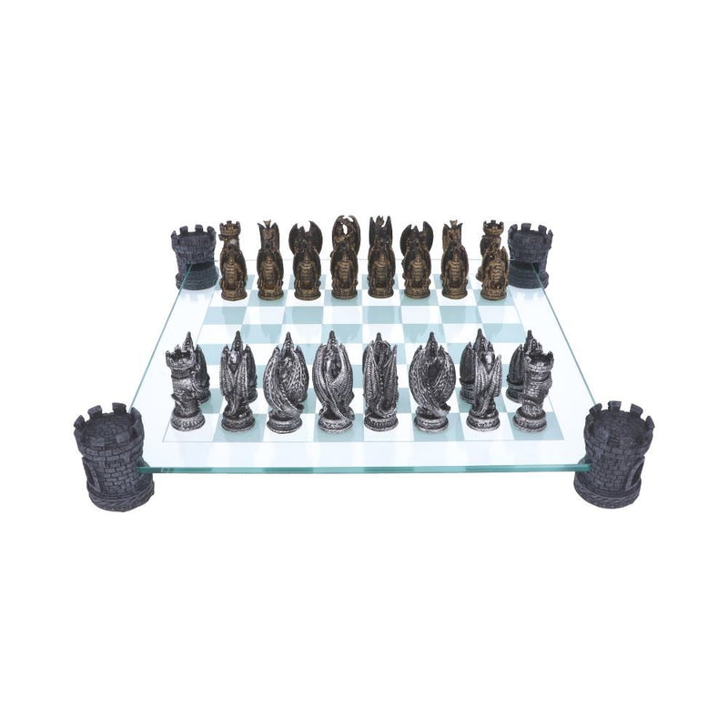 Kingdom Of The Dragon Chess Set 43Cm