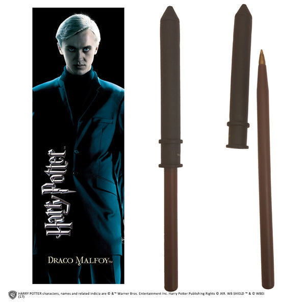 Harry Potter - Draco Malfoy Wand Pen & Bookmark