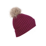 Rib Pom Hat Ft Eminence/Natural