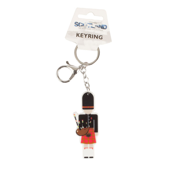 Royal Stewart Piper Acrylic Keyring