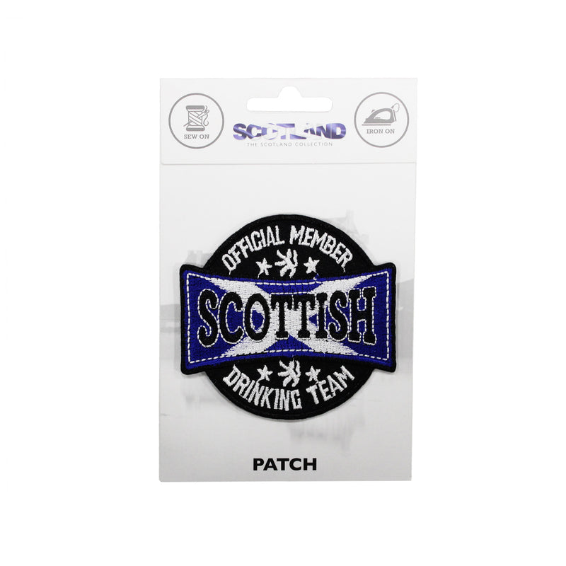 Scottish Drinking Team Patch