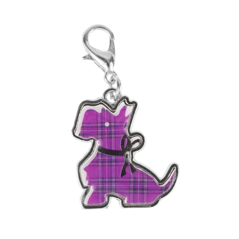 Tartan Scottish Clip On Charm